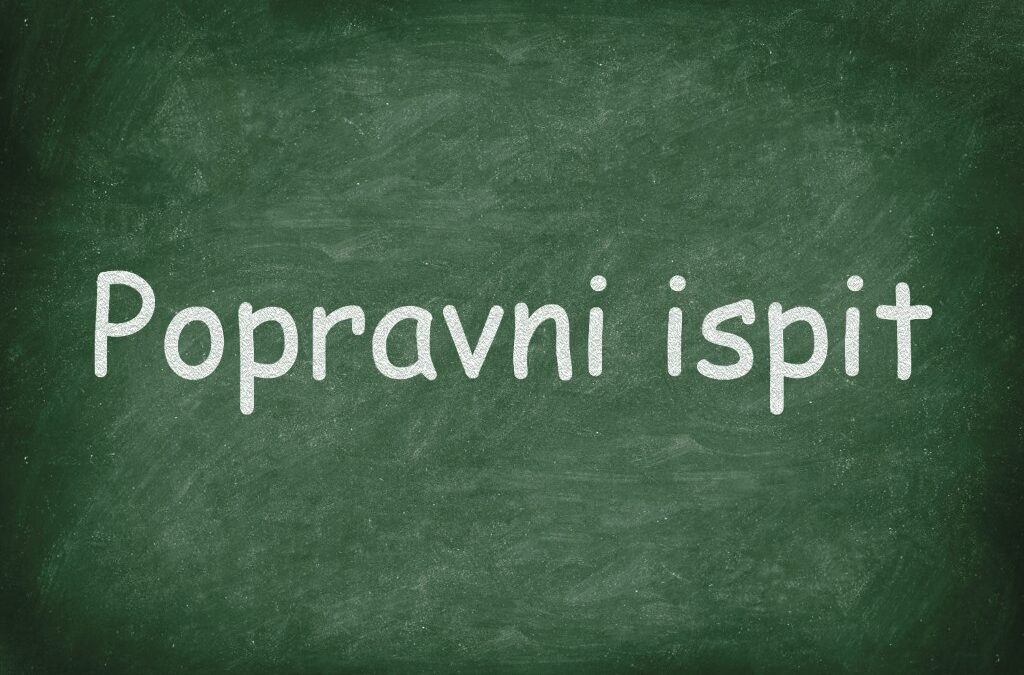 Termin popravnog ispita