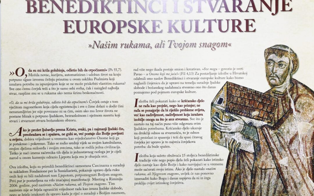 Otvorenje izložbe „Benediktinci i stvaranje europske kulture“
